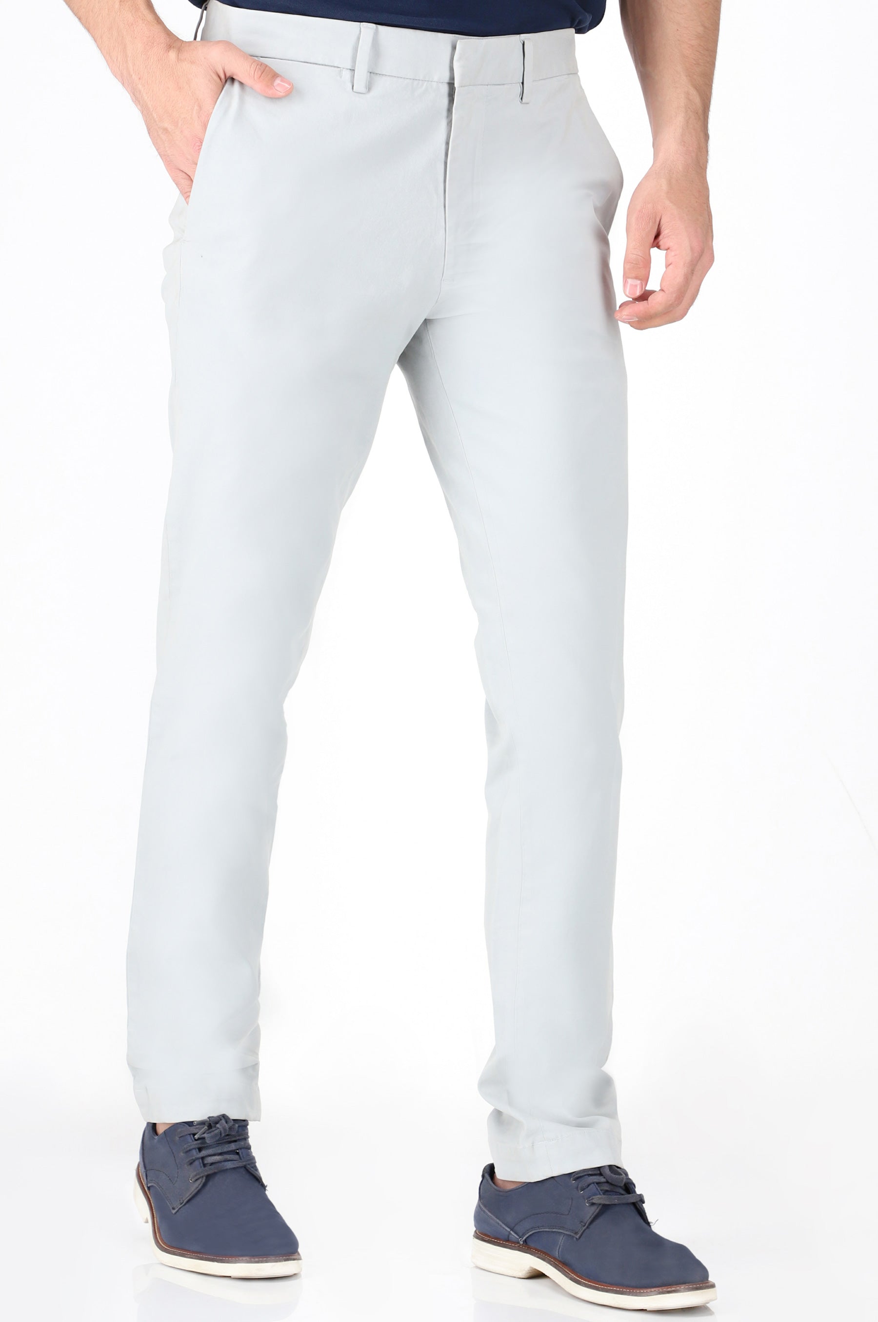 Pantalon Chino Marine Stretch Taille 32 - Longueur 31 - Marque Label J - Neuf Avec étiquettes