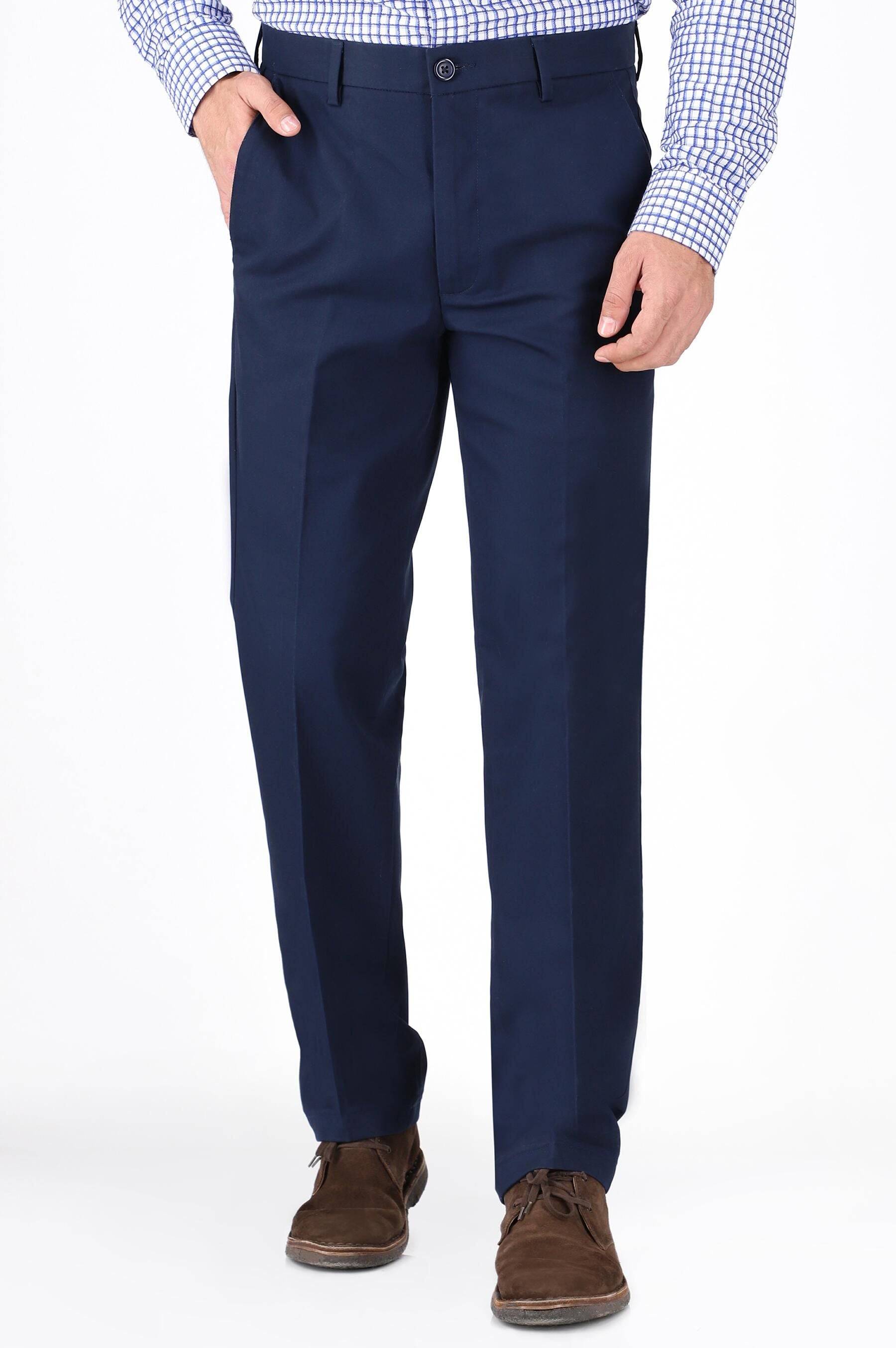 F/FRONT CREASE FREE (REDEFINED KHAKIS)