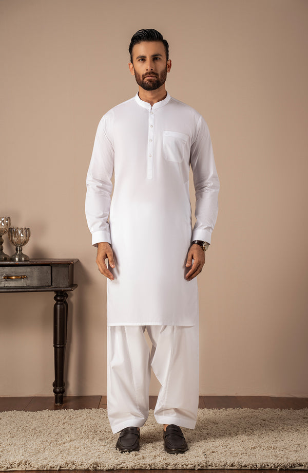 KAPASS BAND COLLAR SHALWAR KAMEEZ