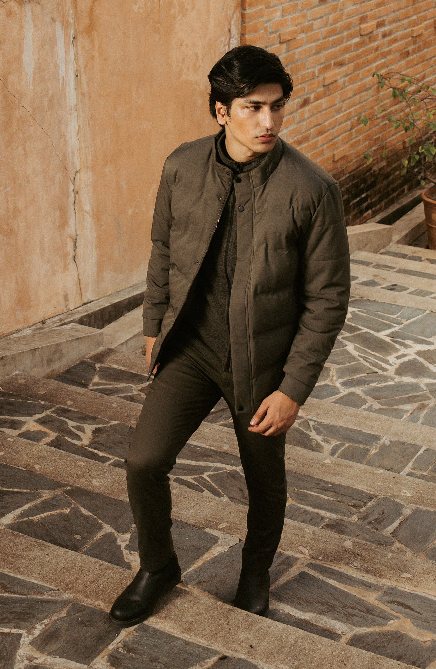 WATER-REPELLENT QUILTED JACKET