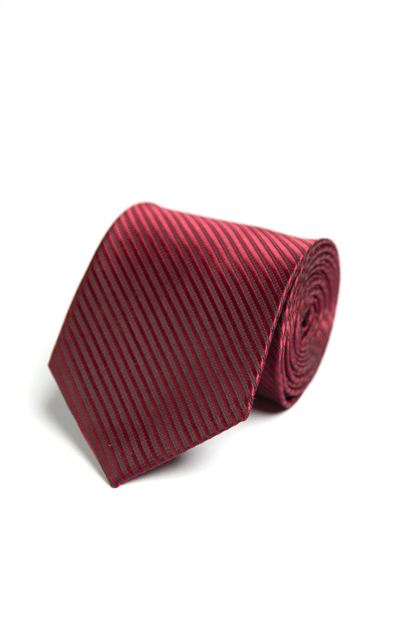 Microfibre Tie - Maroon