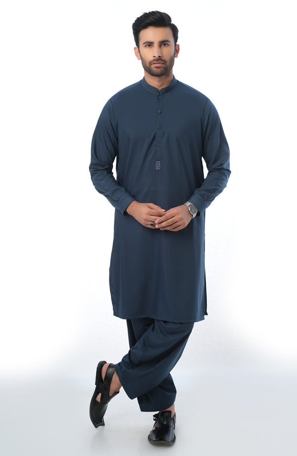 Fancy Kurta Pajama - Teal