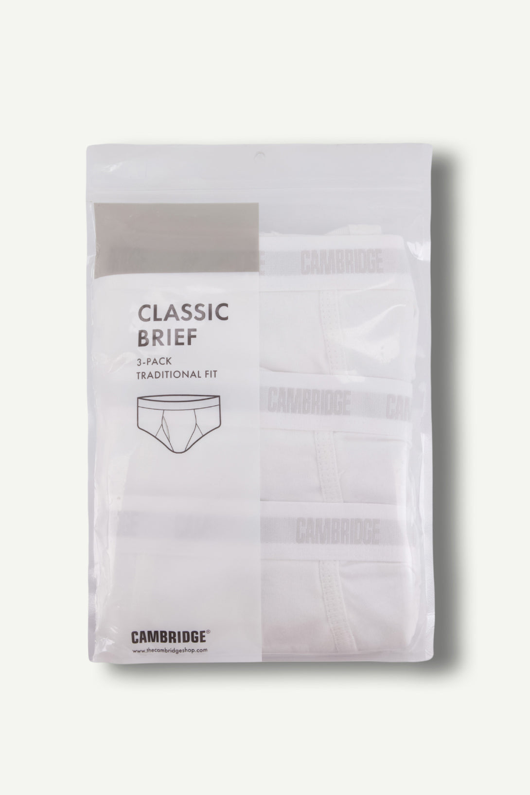 Brief In Store MEN'S CLASSIC BRIEF PACK OF 3 (E-FACTORY OUTLET)