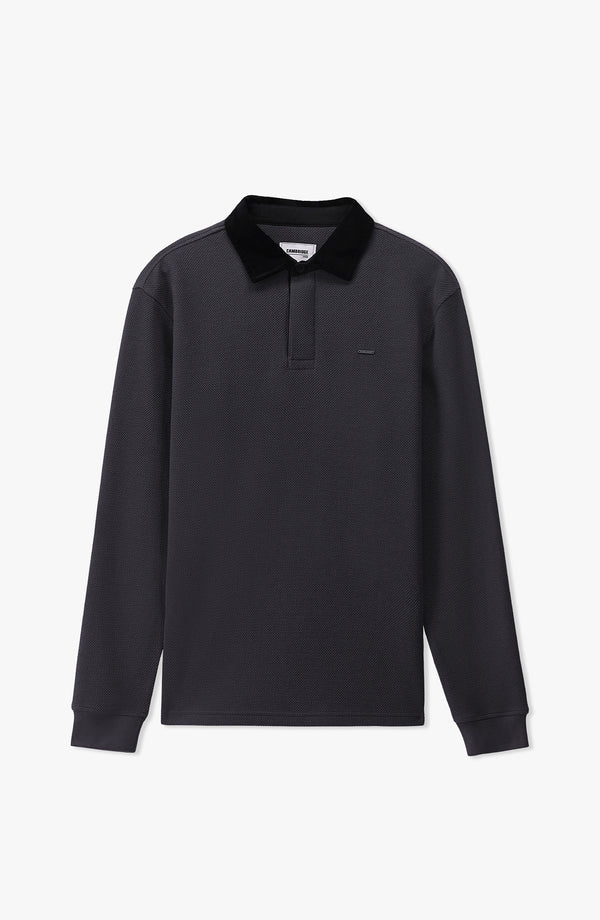 Jumbo Pique Courdory Polo Regular Fit - Charcoal