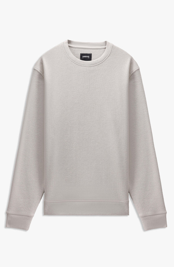Jumbo Pique Sweatshirt Regular Fit - Sand