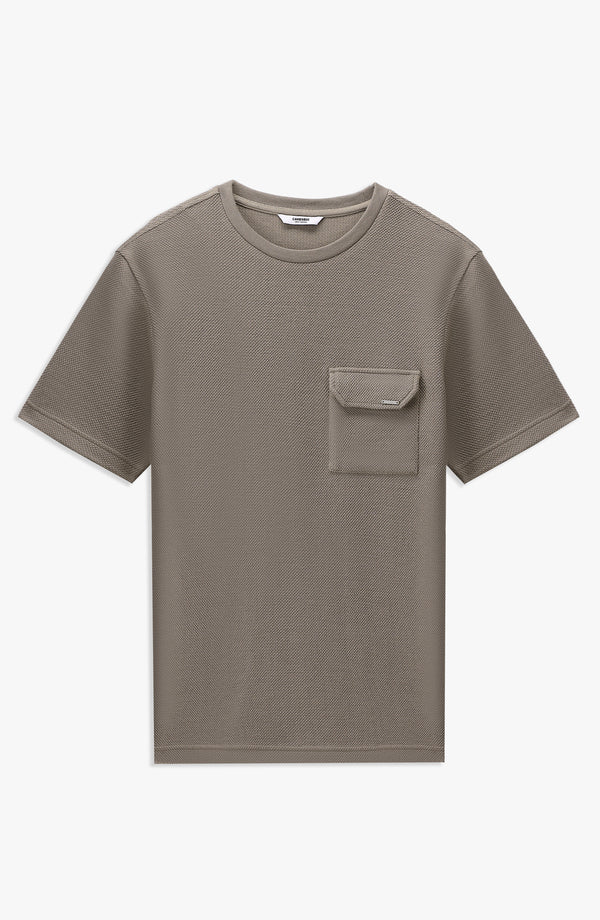 Pocket Crew Regular Fit -  Beige