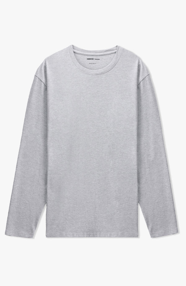 Lycra Crew Smart Fit T-Shirt - Ash Grey