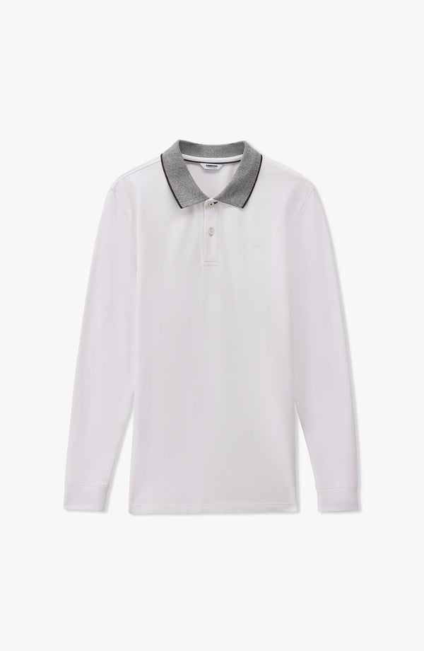 Stretch Smart Fit Polo - White