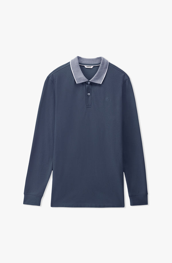 Stretch Smart Fit Polo - Blue