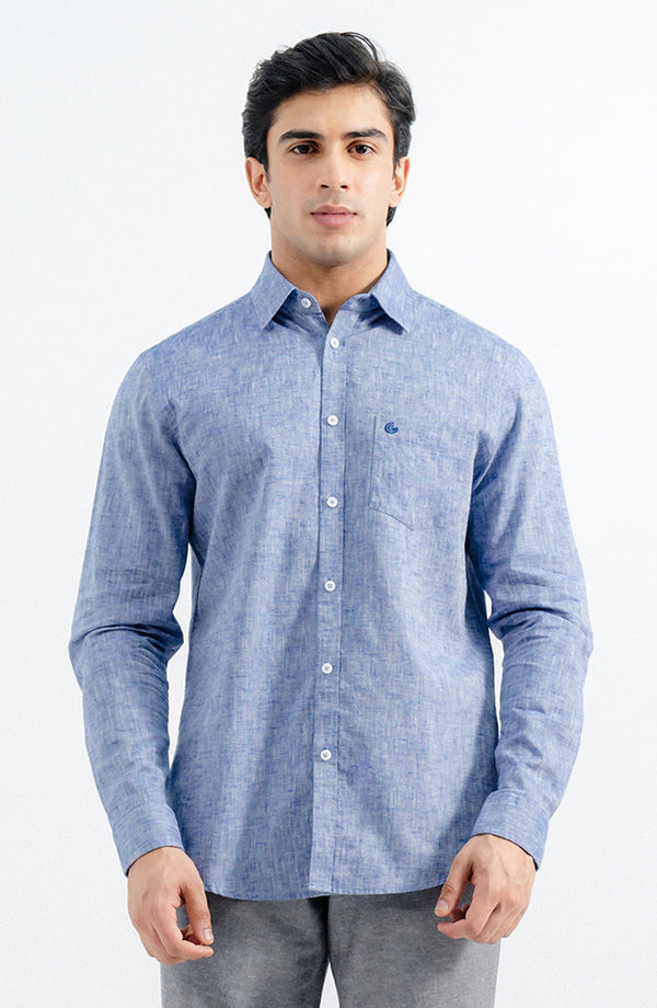 Full Sleeves Cotton Linen Shirt