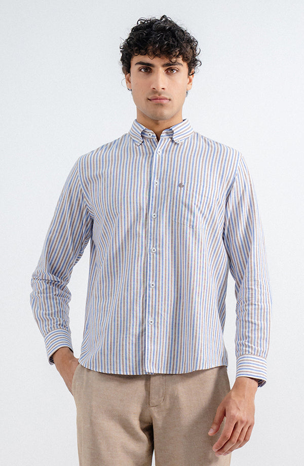 Full Sleeves Cotton Linen Shirt