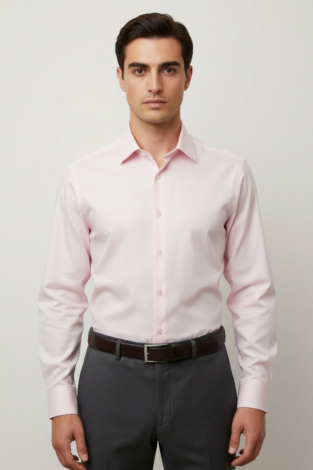 PRINCIPLE PLAIN SHIRT - PINK