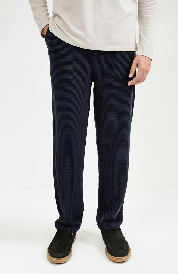 Ottoman Sweatpant Regular Fit - Navy Blue