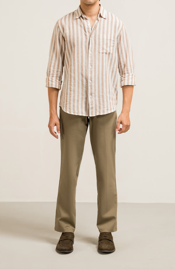 Wrinkle Free Pant - Khaki