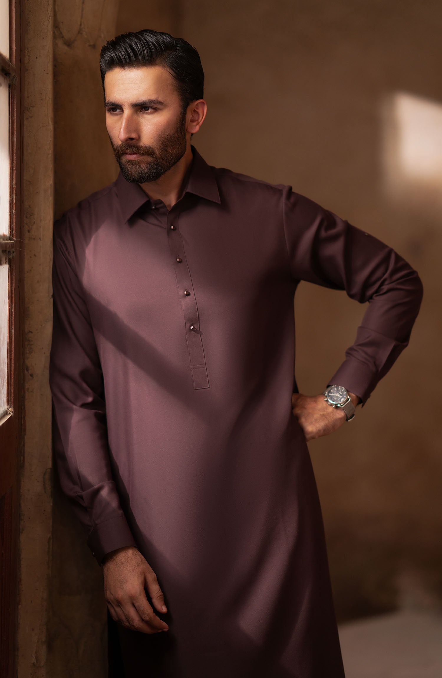 Basic Fancy Shirt Collar Shalwar Suit