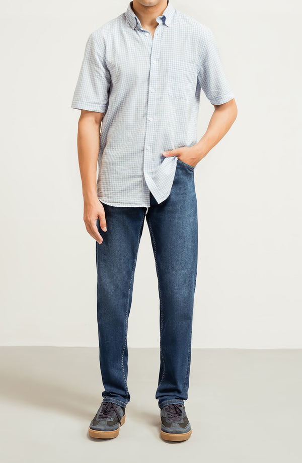 Slim Fit Denim - Blue