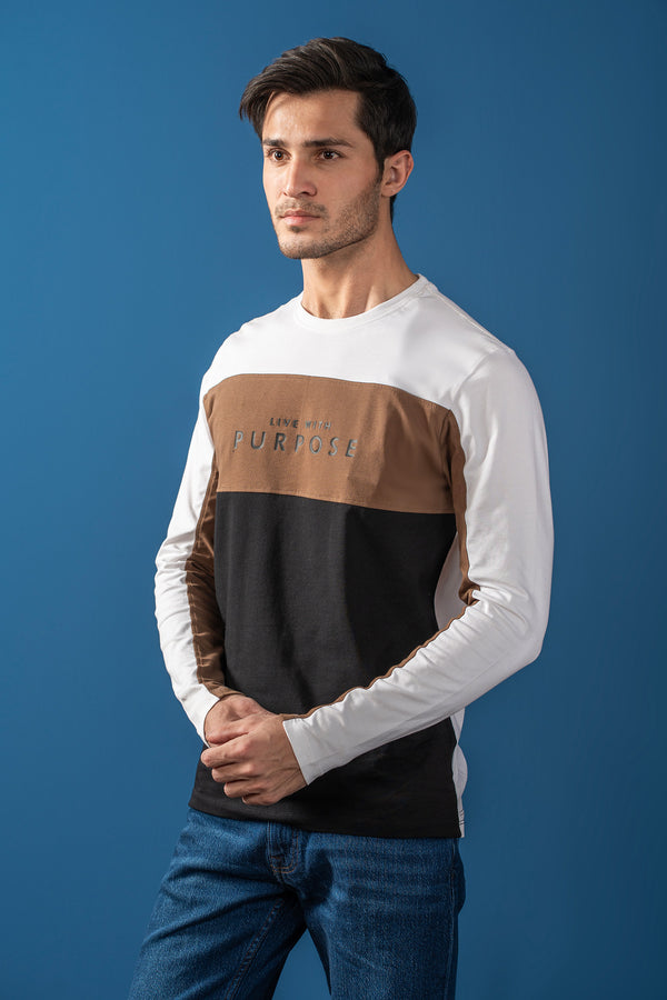 COLOR BLOCK T-SHIRT