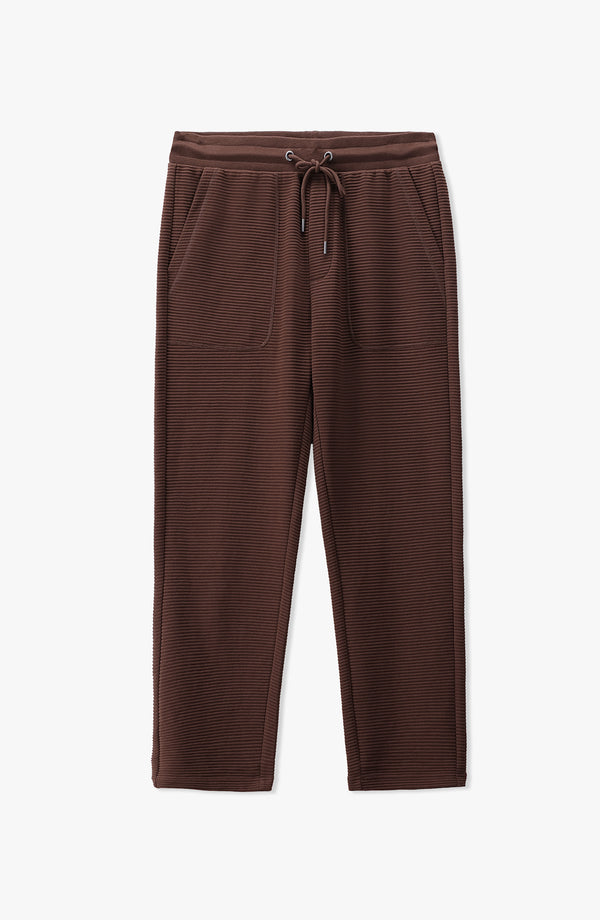 Ottoman Sweatpant Regular Fit- Dark Brown