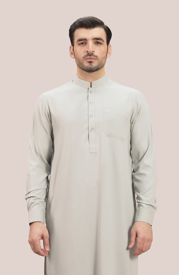 Basic Band Collar Shalwar Suit