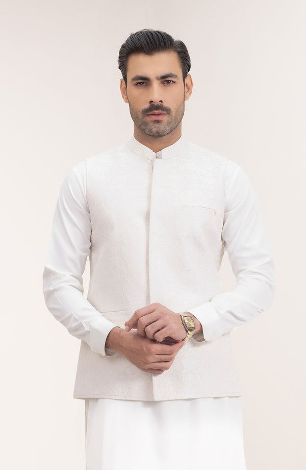 Premium Waistcoat - Off White