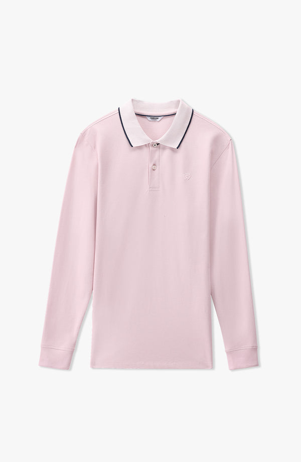 STRETCH POLO - PINK