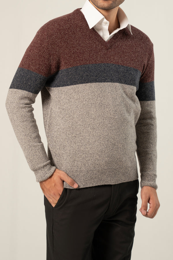 DESIGNER LAMBS WOOL SWEATER