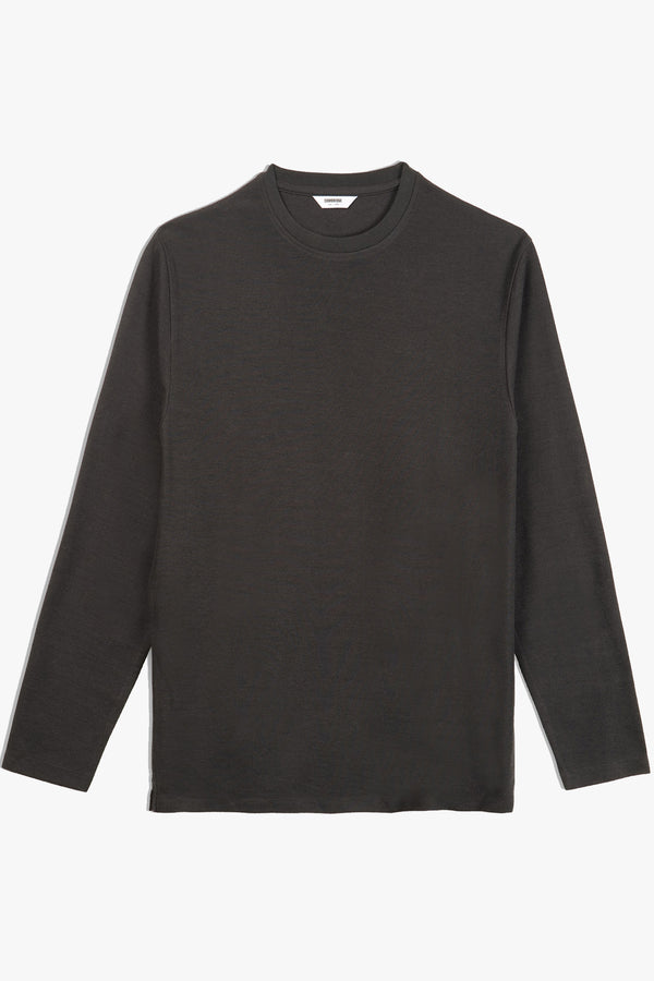 TEXTURED CREWNECK