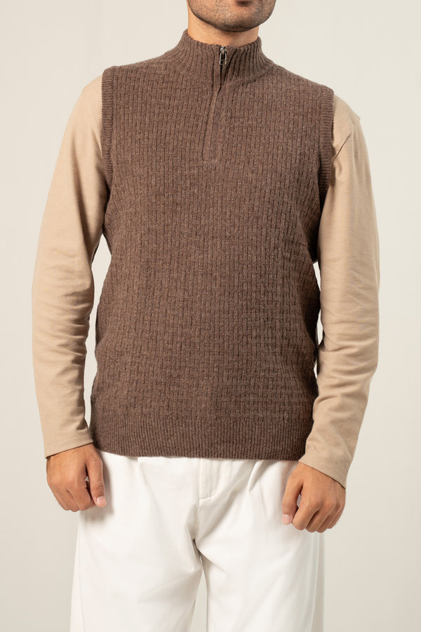 DESIGNER ZIPPER SWEATER