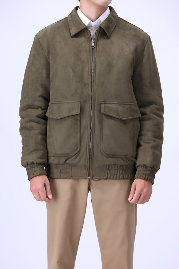 SUEDED JACKET
