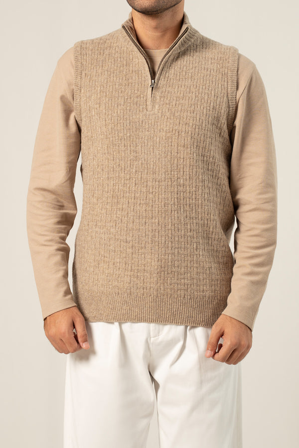 DESIGNER ZIPPER SWEATER