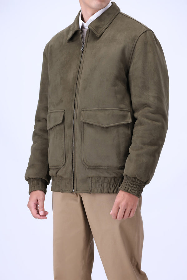 SUEDED JACKET