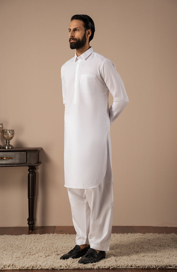 KAPASS SHIRT COLLAR SHALWAR KAMEEZ