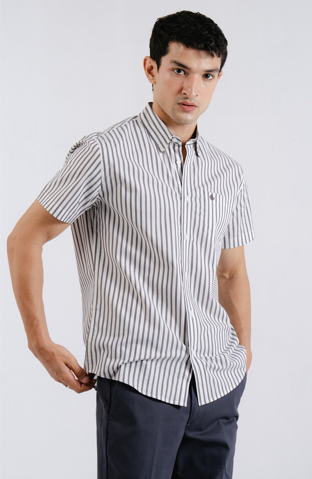 Half Sleeves Cotton Shirt