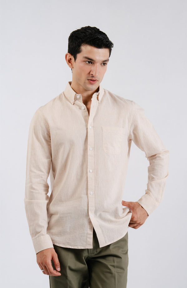 Full Sleeves Linen Shirt