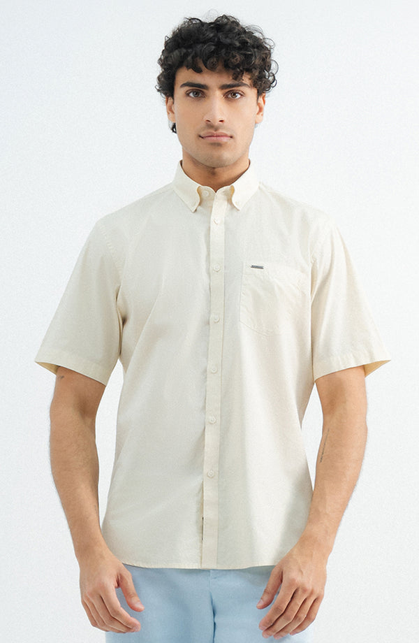 Half Sleeves Mill Dyed Shirt