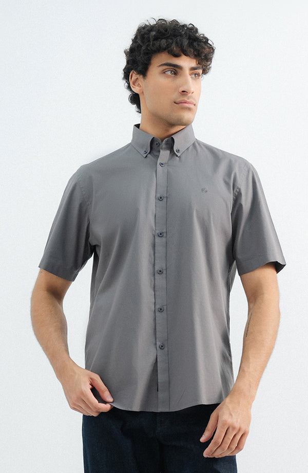Grey Button Down Shirt