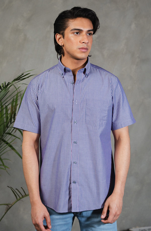 Half Sleeves Semi Formal Shirt