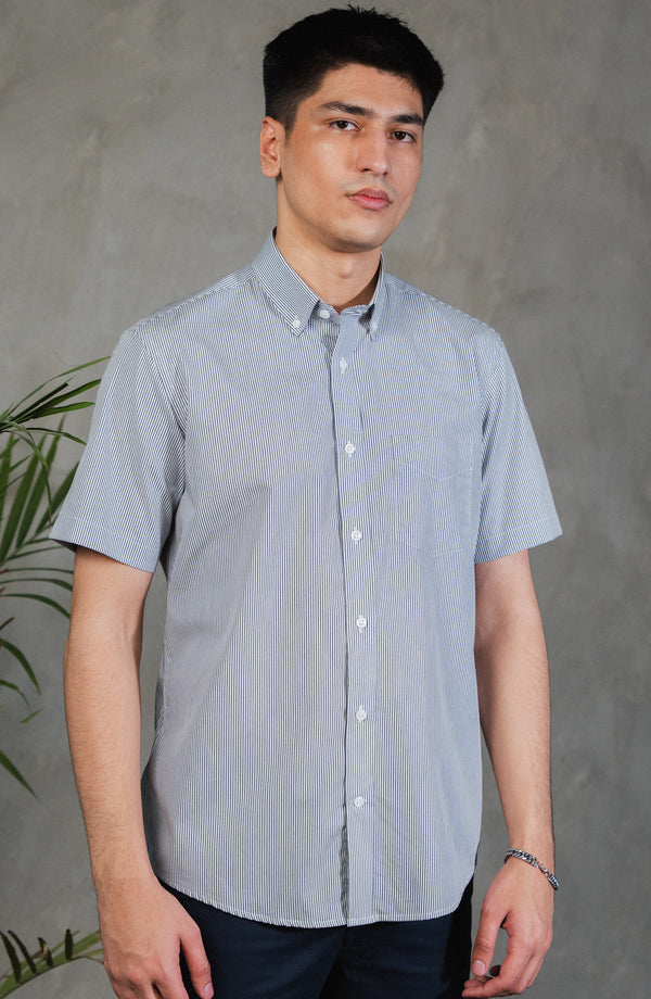 Half Sleeves Semi Formal Shirt