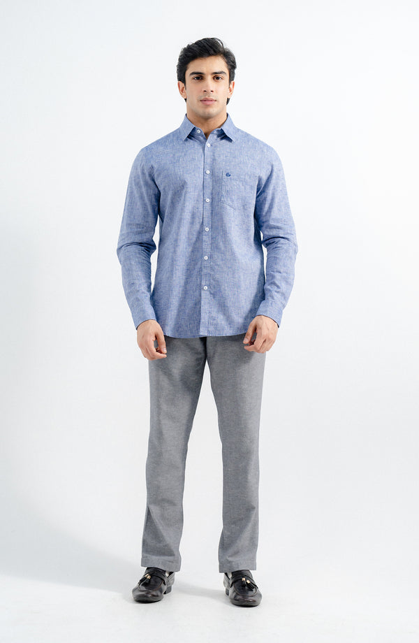 Full Sleeves Cotton Linen Shirt