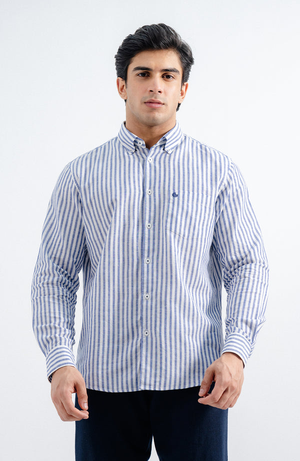 Full Sleeves Cotton Linen Shirt