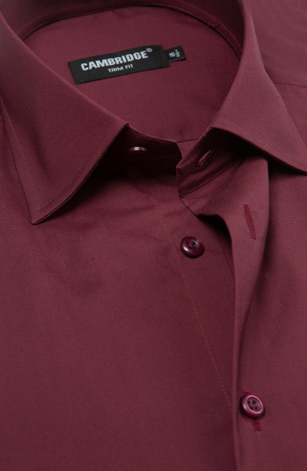 TRIM FIT SHIRT - RED