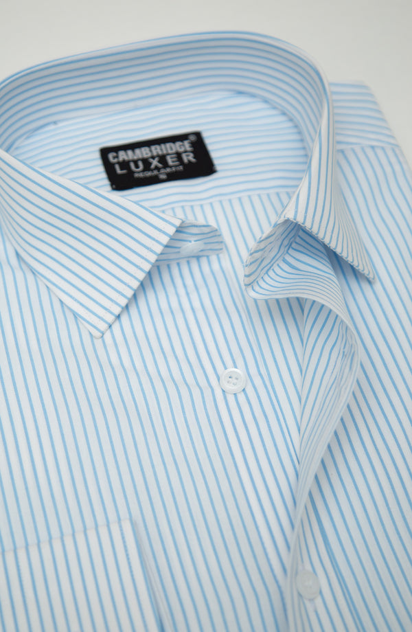 Blue Stripes Formal Shirt