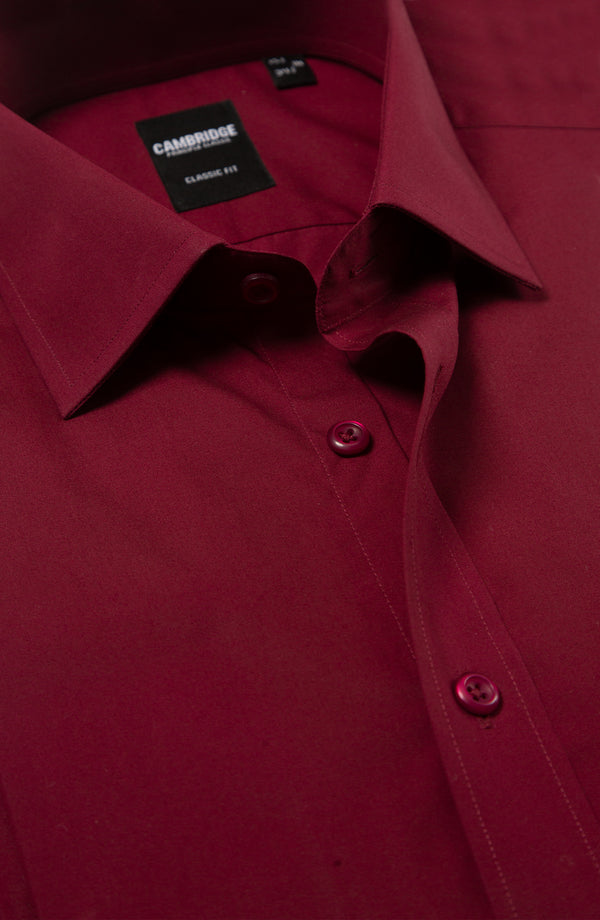 PRINCIPLE PLAIN SHIRT - RED