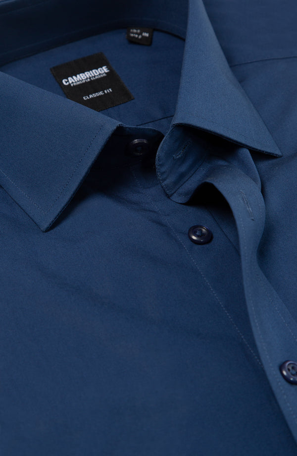 Principle Shirt Classic Fit - Navy Blue