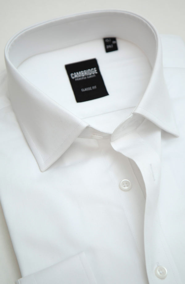 White Dobby Formal Shirt