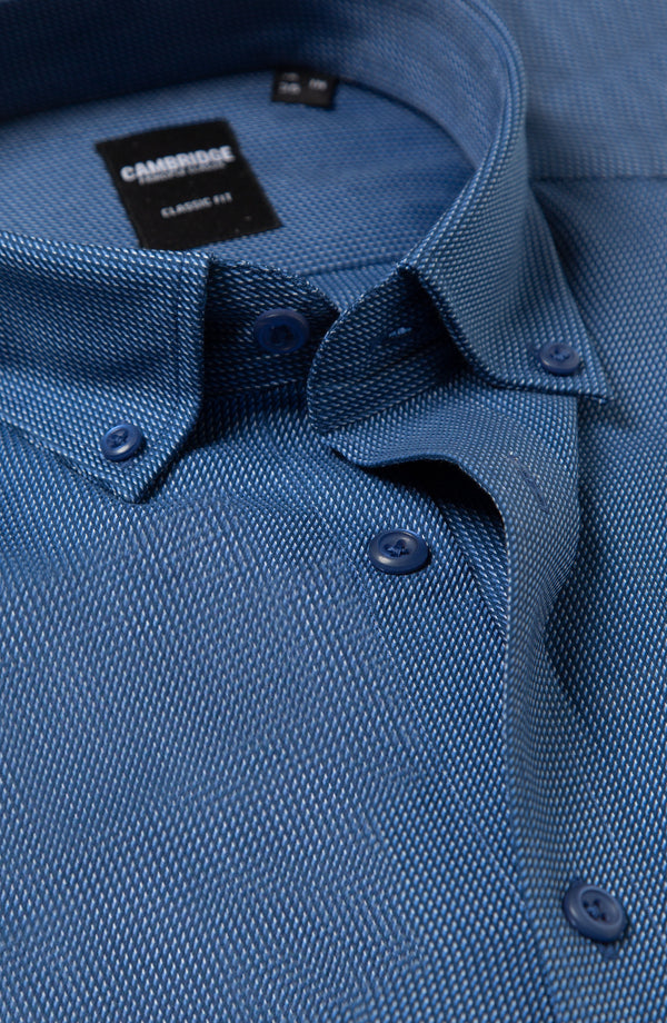 Yarn Dyed Shirt - Blue