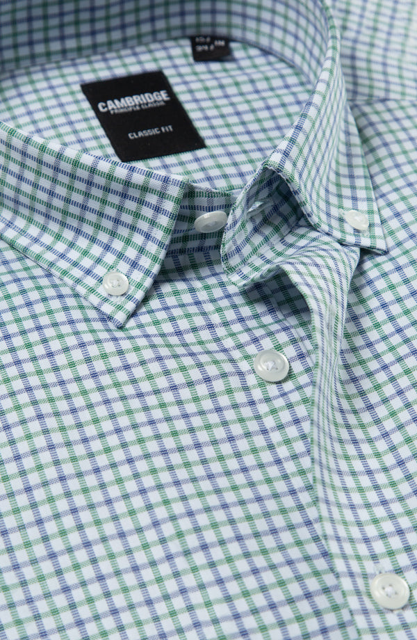 Yarn Dyed Shirt - Green