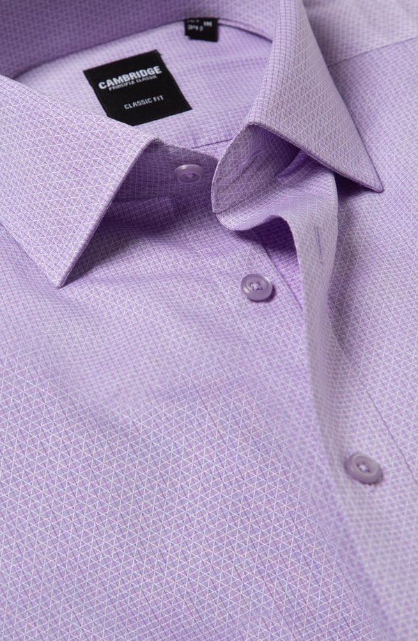 Yarn Dyed Shirt - Purple