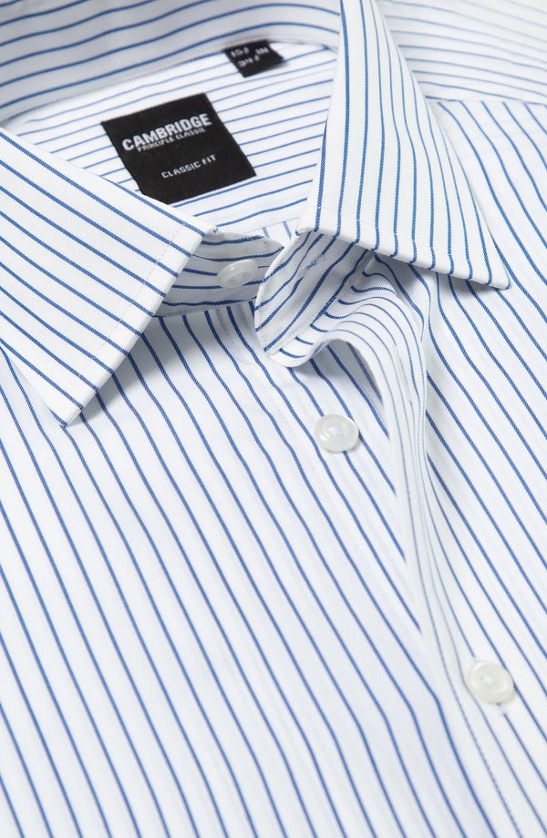 YARN DYED SHIRT - WHITE