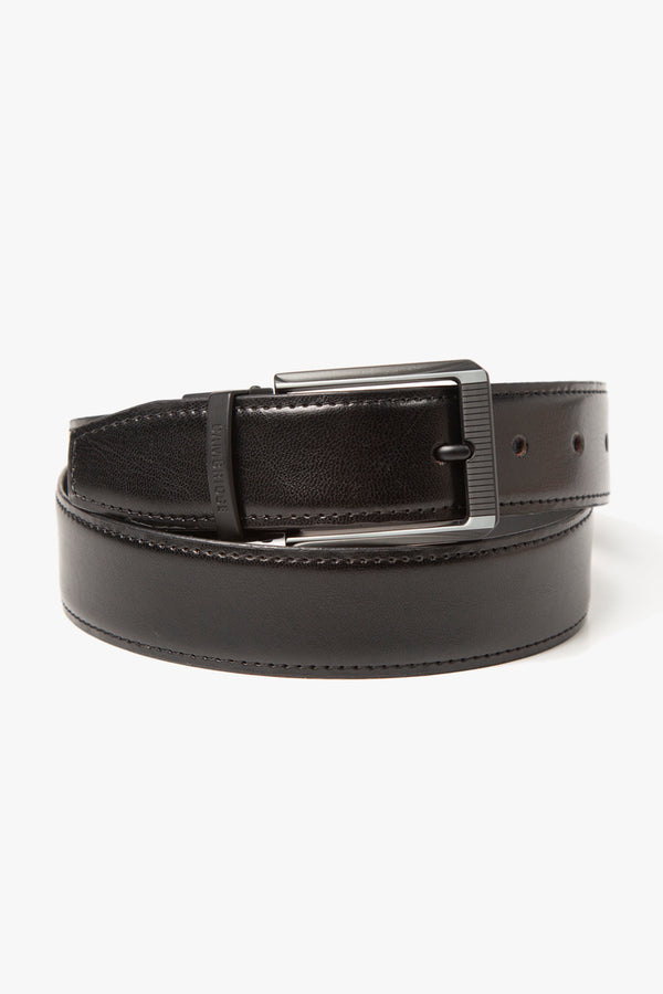 Formal Reversible Belt - Black and Black